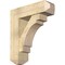 Ekena Millwork Merced Craftsman Rough Sawn Bracket w/ Offset Brace, Douglas Fir, 8"W x 26"D x 30"H BKT0806X26X30MRC04RDF - alternate 1